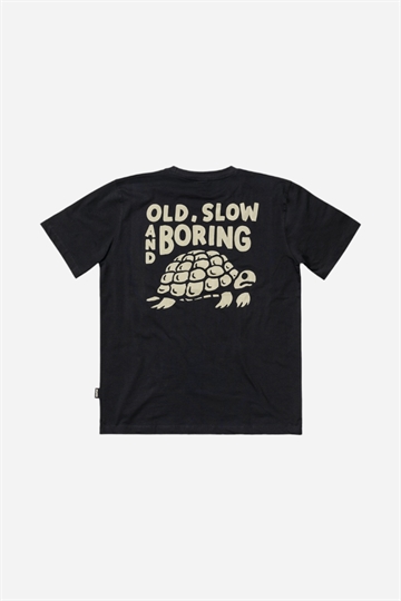 The Dudes Old Slow Boring T-shirt - Svart